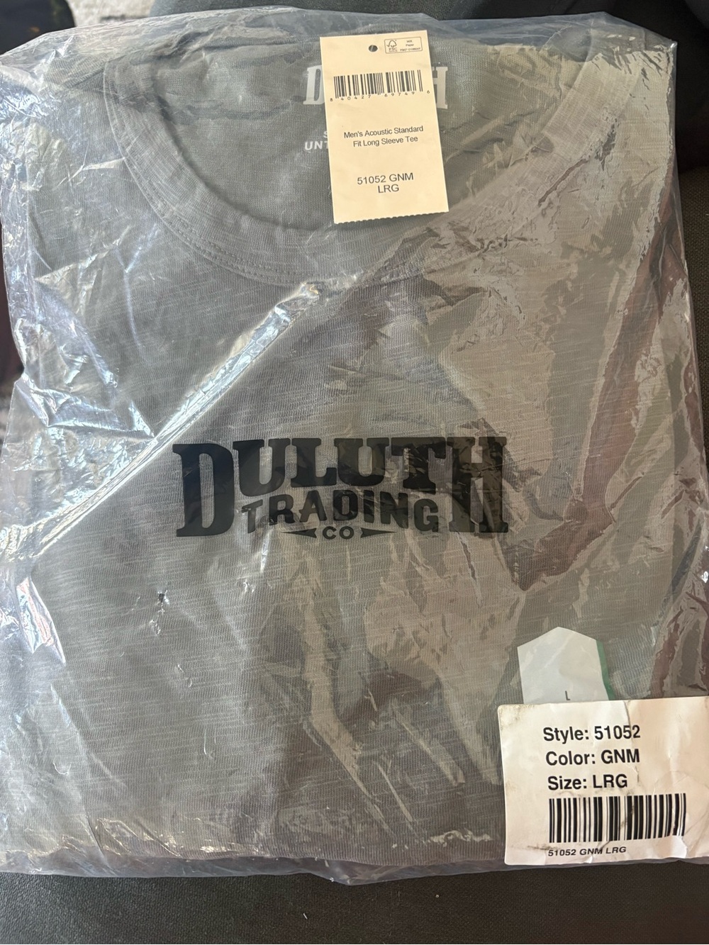 Duluth Men's Acoustic Standard Fit Long Sleeve Tee